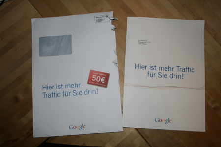 google brief adwords gutschein 50 euro